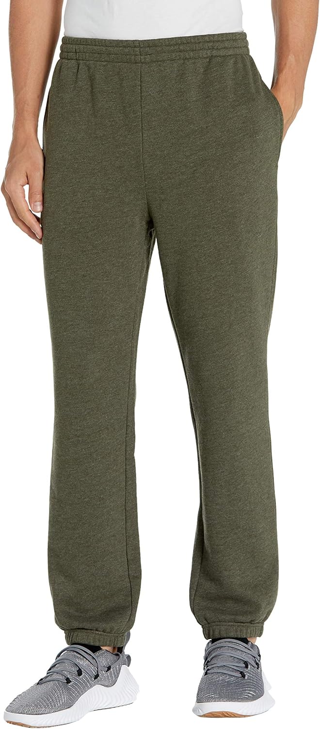 Amazon Essentials Sweatpants for Men, Fleece, Closed Bottom (Available in Big and Tall)