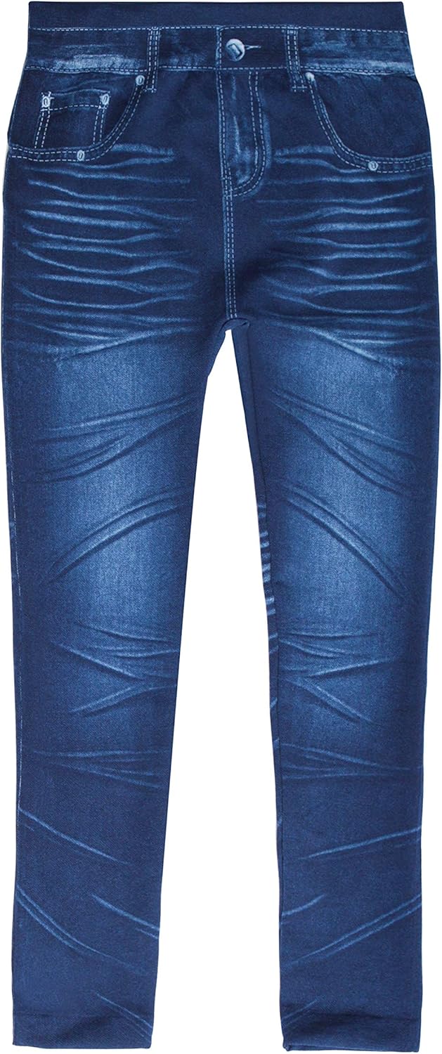 Just Love Jeggings for Girls Comfortable Seamless Printed Leggings