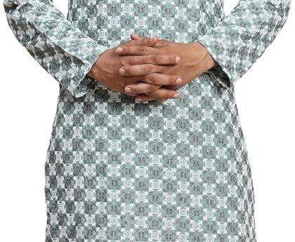 Pro-Ethic Style Developer Mens Indian Traditional Cotton Kurta Sets, Men Kurta Set Indian Wedding Dress (A-119)