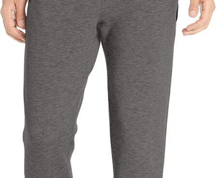Jockey Mens Active Fleece Joggers with Zip Pockets