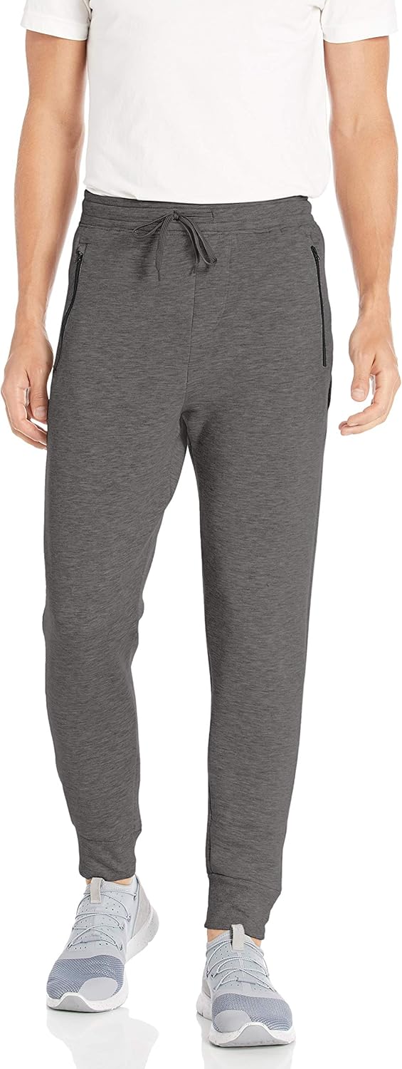 Jockey Mens Active Fleece Joggers with Zip Pockets