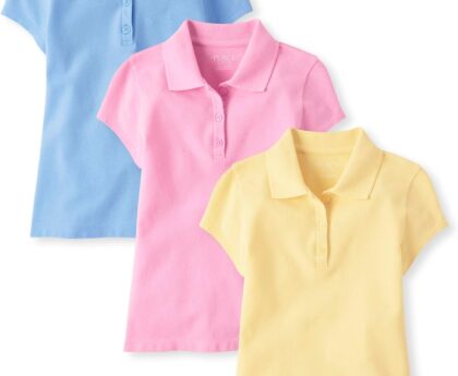 The Children’s Place Multipack Short Sleeve Pique Polo