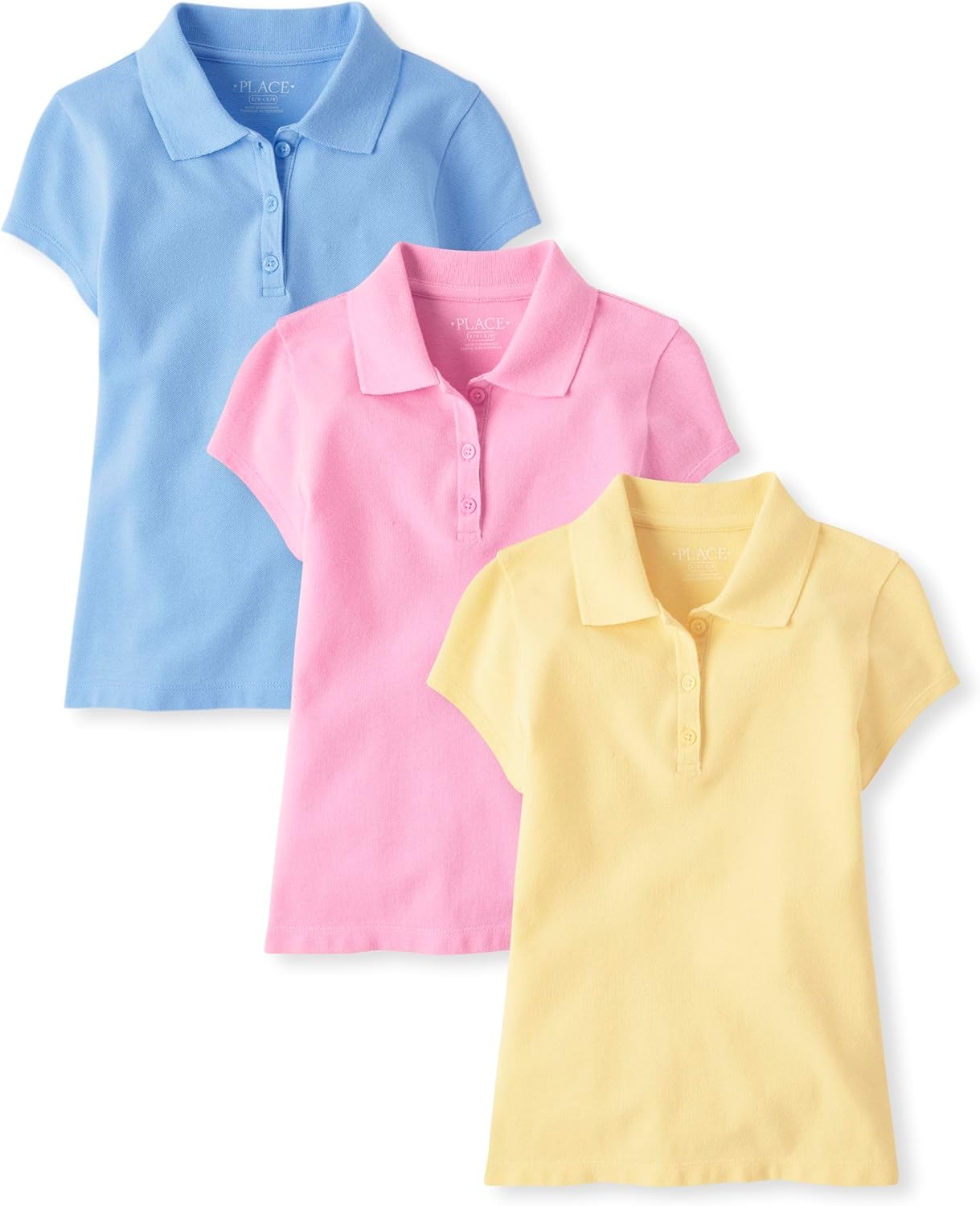 The Children’s Place Multipack Short Sleeve Pique Polo