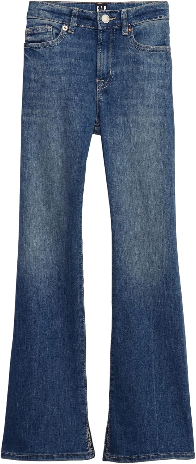Gap Girls High Rise Flare Jeans