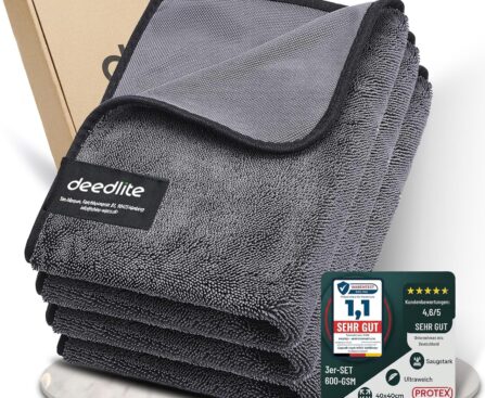 Shiny Bath Wipes Shower Cleaning Cloths, Premium Car Drying Towel | Ultra Absorbent Twisted-Loop Design| Microfiber Towel for Car, Shower Cabin, Household