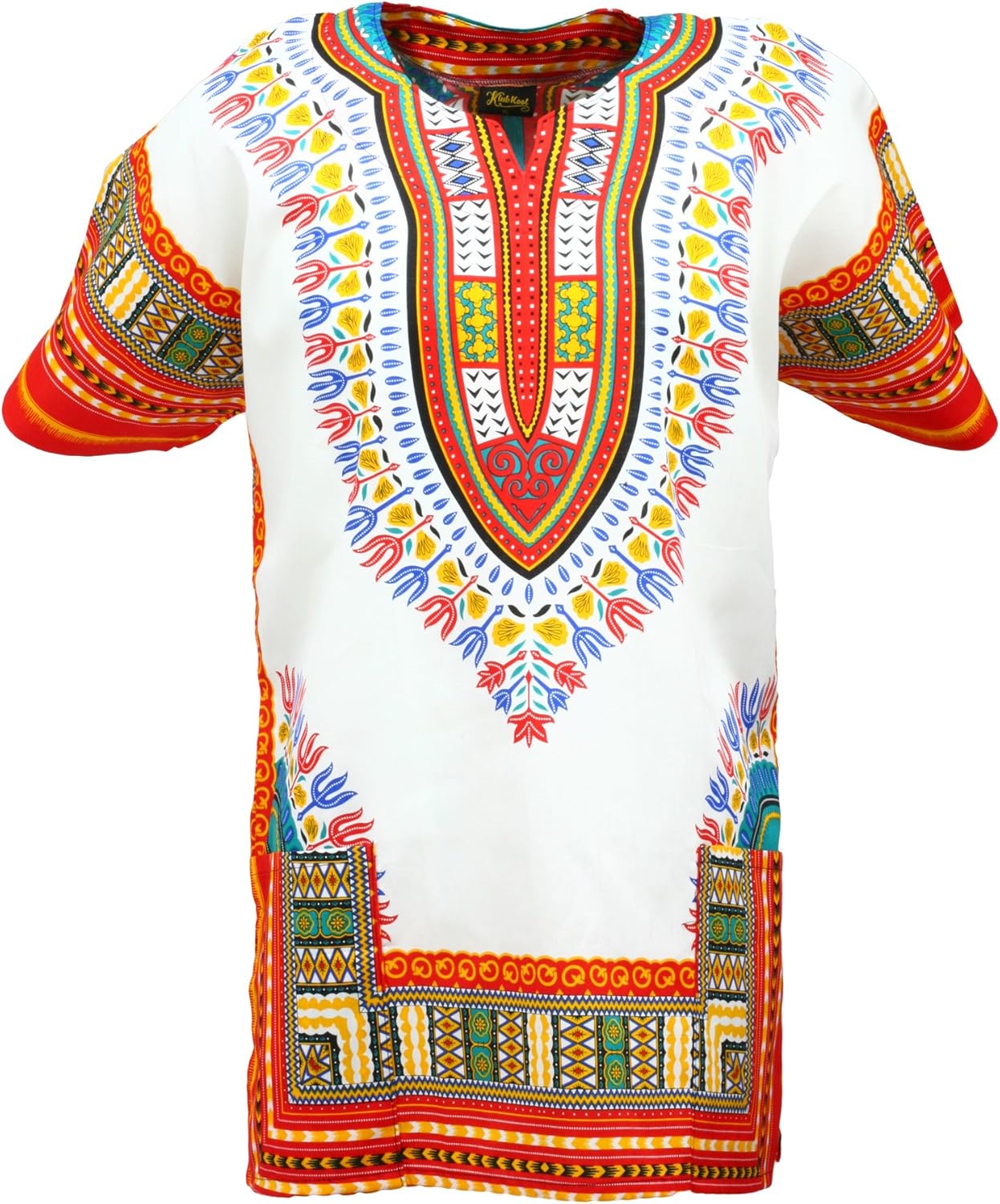 Dashiki Shirt Tribal African Caftan Boho Unisex Top Shirt