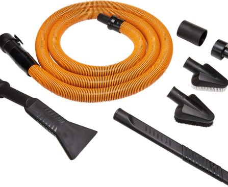 RIDGID VT2534 7-Piece Auto Detailing Vacuum Hose Accessory Kit for 1 1/4 Inch RIDGID Vacuums,Black