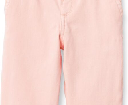 Amazon Essentials x Sofia Grainge Toddlers and Baby Girls’ Straight Leg Jean with Ruffle