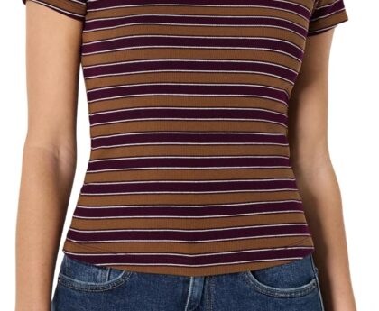 Amazon Essentials (Demi’s Pick) Women’s Slim-Fit Stretch Rib Short-Sleeve Tee