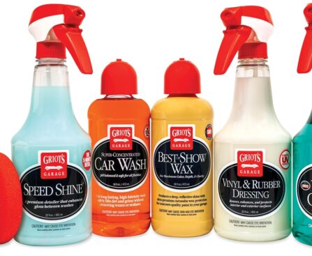 Griot’s Garage Starter Car Care Kit, Vehicle Detailing Set, Includes Car Wash, Wax, Vehicle Detailer, Wheel Cleaner, Clay Bar, Vinyl and Rubber Dressing, 11131