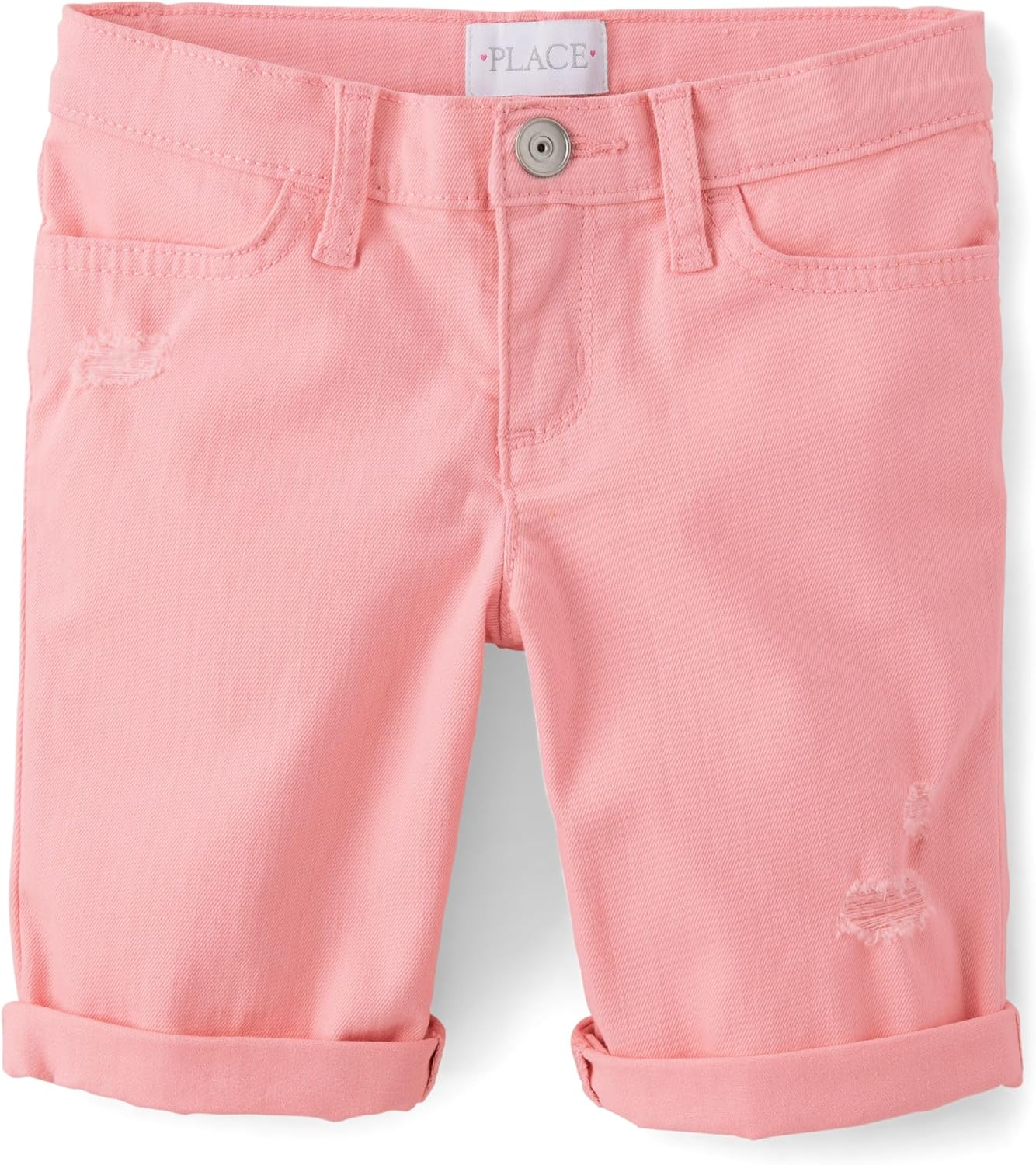 The Children’s Place Girls Solid Skimmer Shorts