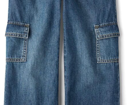 The Children’s Place girls Wide Leg Jeans