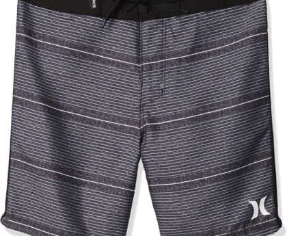 Hurley boys fashion board shorts, Black Shoreline, 7