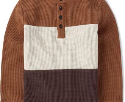 Gymboree Boys and Toddler Long Sleeve Henley Shirt