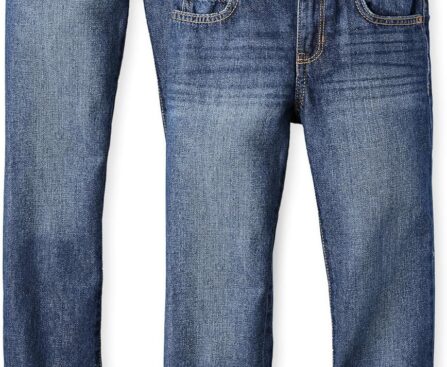 The Children’s Place Boys’ Straight Leg Jeans