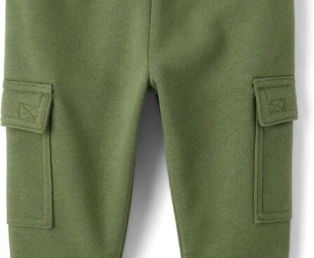 The Children’s Place Baby Boy and Toddler Fleece Jogger Pants