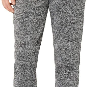 Southpole Men’s Basic Fleece Jogger Open Bottom Sweatpants