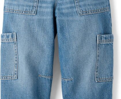 The Children’s Place Girls Barrel Leg Jeans
