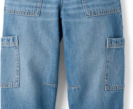 The Children’s Place Girls Barrel Leg Jeans