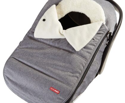 Skip Hop Winter Car Seat Cover, Stroll & Go, Heather Grey 16x3x27 Inch (Pack of 1)